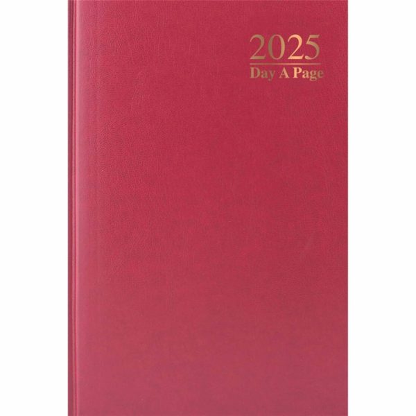 HARDBACK A6 DAIRY WITH PLANNER RED