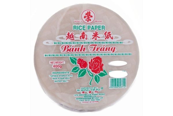 RICE PAPER PLASTIC CASE 22CM 400G BY BANH TRANG 179911