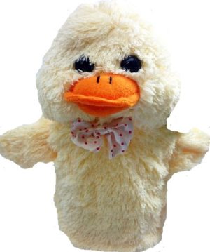 SPRINGTIME HAND PUPPET DUCK EASTER