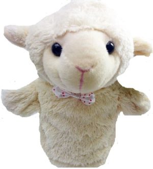 SPRINGTIME HAND PUPPET SHEEP EASTER
