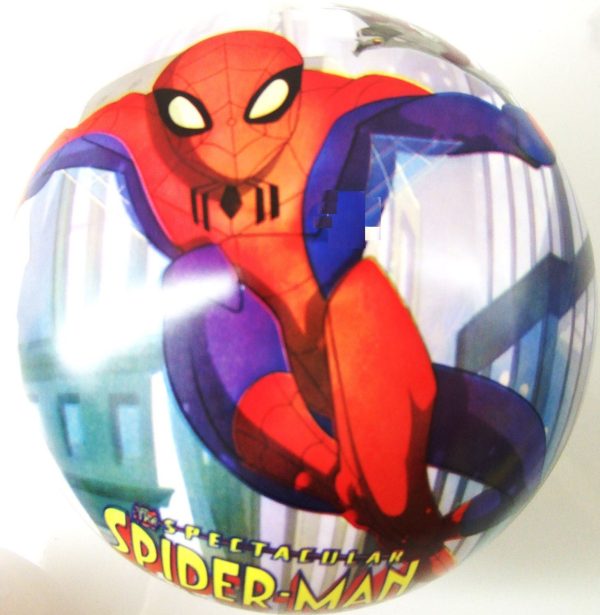 SPIDERMAN PVC PLASTIC FOOTBALL PLAY BEACH BALL KID BOY PARTY