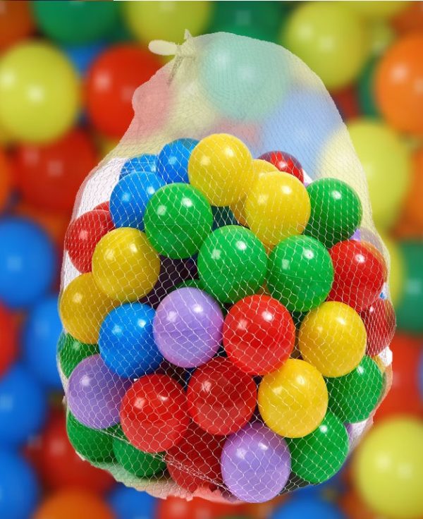 100 PLAYBALLS IN MESH CARRY BAG 9352