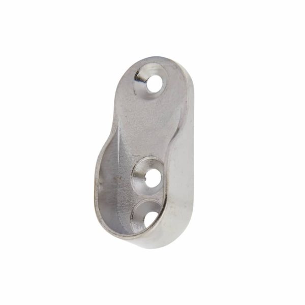 SECURIT S5542 OVAL END SOCKET CHROME PLATED 30MM