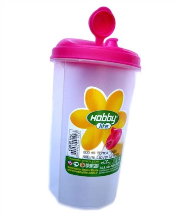 HOBBY OIL DISPENSER - 1000ML PINK