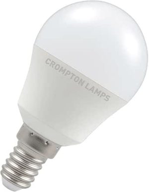 CROMPTON SMALL EDISON SCREW / SES 4.9W E14 6500K DAYLIGHT LED GOLF BULB