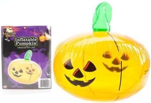 HALLOWEEN INFLATABLE ROOM PARTY DECORATION LARGE PUMPKIN 34CM