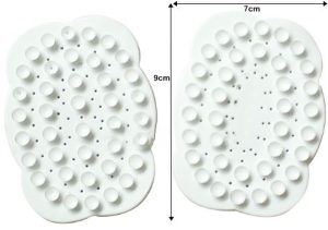 2 IN A PACK SOAP DISH WITH SUCTION CUPS