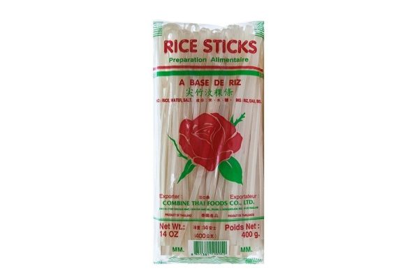 ROSE EXTRA LARGE RICE STICK NOODLES BáNH PH??? 10MM 14OZ 400G