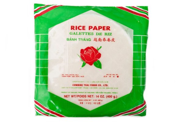 RICE PAPER ROUND 16CM FOIL 400G 260968