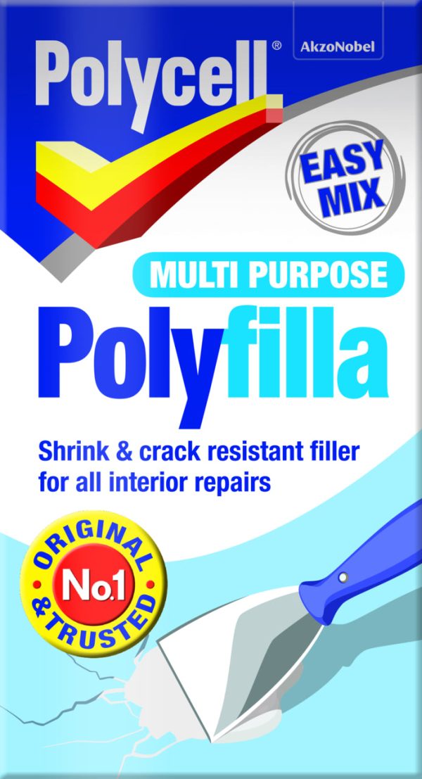 POLYCELL MULTI PURPOSE POLYFILLA POWDER 450GM