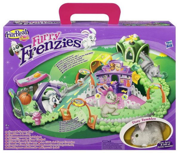 HASBRO FURREAL FRIENDS FURRY FRENZIES SCOOT AND SCURRY CITY PLAYSET [TOY]