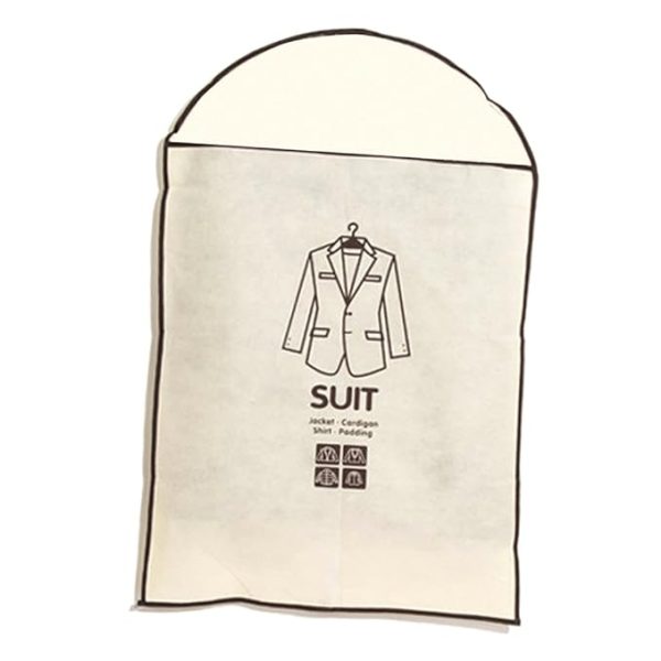 SUIT / DRESS CLOTHING DUST PROTECTIVE STORAGE COVER 60X90CM