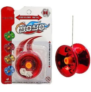 ASSORTED COLOURS METAL YO YO