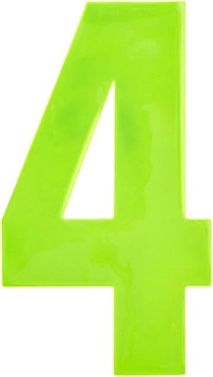 TOOL EXPERT HIGH VISABILITY WHEELIE BIN STICKER NO 4