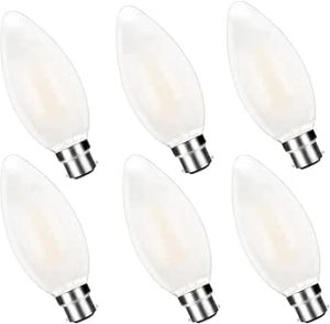 CROMPTON SMALL EDISON SCREW / SES 4.8W E14 4000K COOL WHITE LED CANDLE BULB