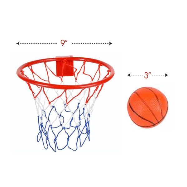 M.Y DOOR BASKETBALL SET IN CLAM SHELL