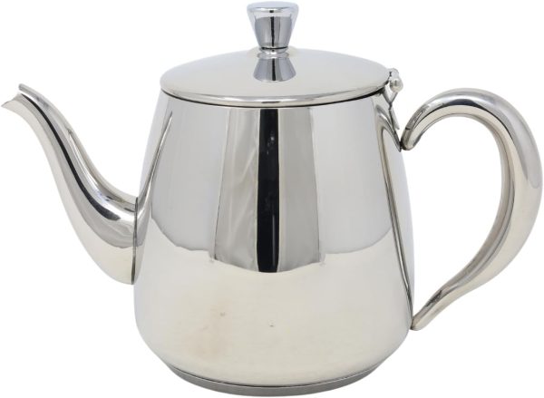 STEELEX CHELSEA STAINLESS STEEL TEAPOT 24OZ / 680ML