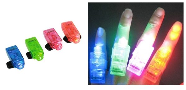 PLASTIC FINGERS LAMP LED