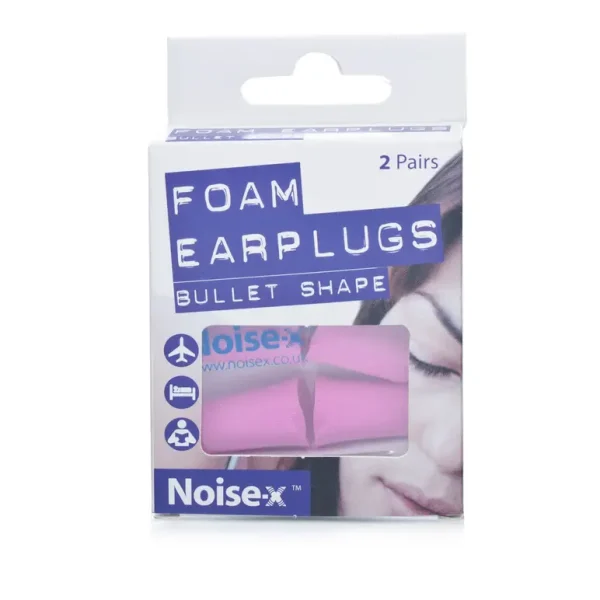 NOISE-X EARPLUGS FOAM BULLET 2PR 304-2843