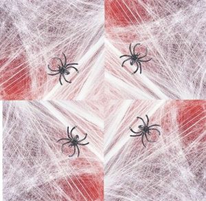 HALLOWEEN SPIDER WEBBING STRETCHABLE COB WEB WOOL 28G INSECT PARTY DECORATION SPOOKY SCARY
