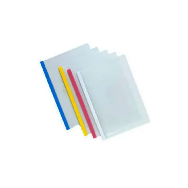 4PCS A4 CLEAR DOCUMENT COVERS WITH SPINES