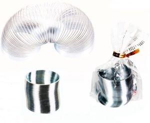SILVER COLOURED MINI METAL COILq