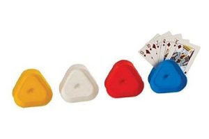 4 DIFFERENT COLOURS PLAYING CARD HOLDER RA6143