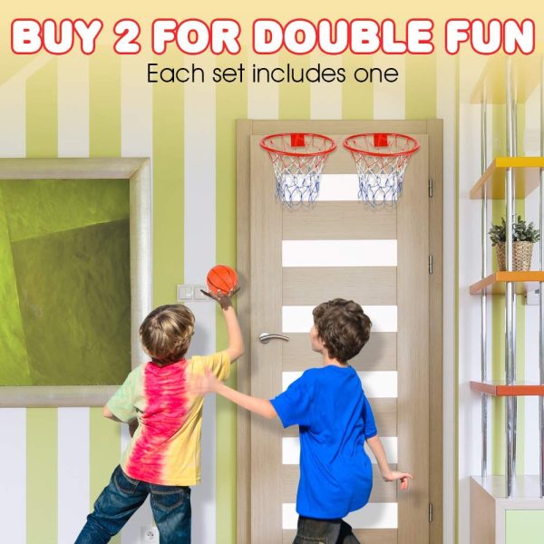 M.Y DOOR BASKETBALL SET IN CLAM SHELL