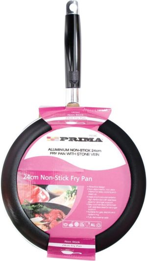 PRIMA FORGED ALUMINIUM NON STICK FRYING PAN 24CM