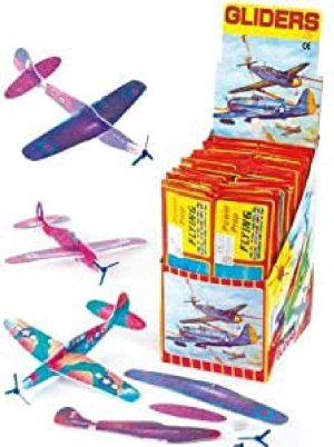 FLYING PLANE GLIDERS 20CM PACK OF 48