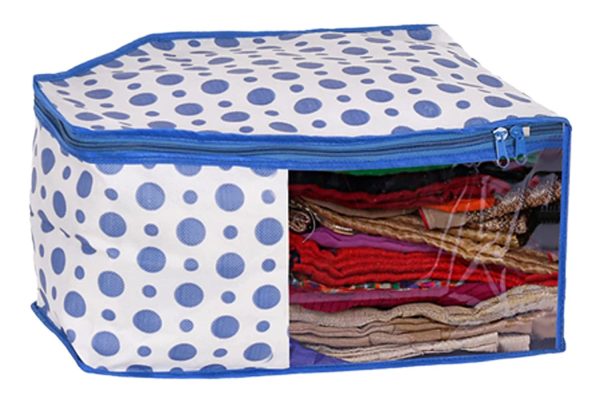 CHOICE DIRECT LARGE POLKA DOT LAUNDRY BAG 60CM X 48CM