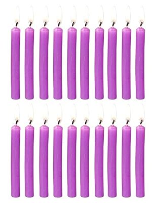 25 DINNER CANDLE PURPLE / LILAC