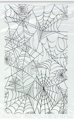 PACK OF 20 SPIDER WEB HALLOWEEN CELLO BAG