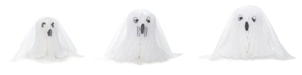 PACK OF 3 HONEYCOMB HALLOWEEN GHOST