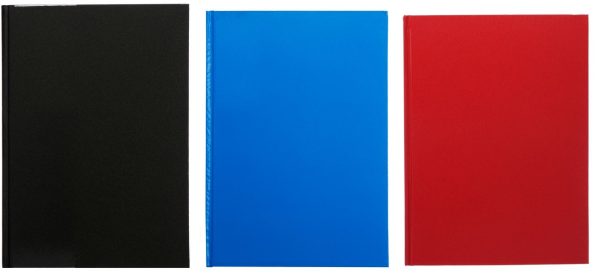 A4 RULED HARDBACK NOTEBOOK ASSORTED COLOUR