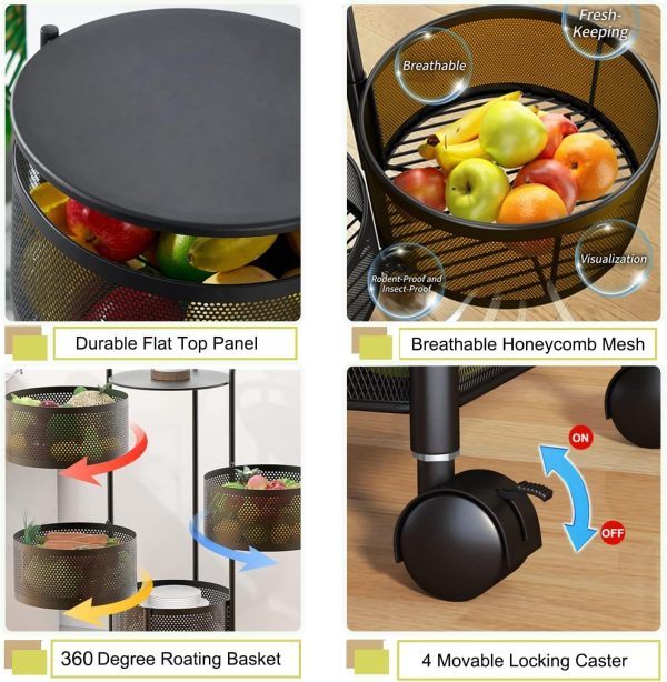 VEG RACK ROUND