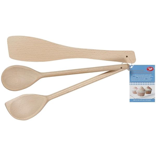 TALA WOODEN COOKING UTENSILS 3 PIECES SET