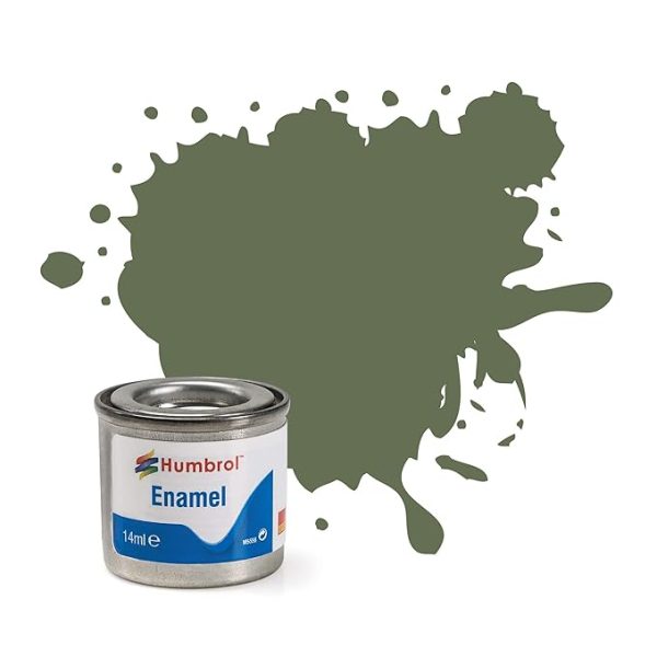 HUMBROL ENAMEL PAINT NO. 106 - MATT OCEAN GREY