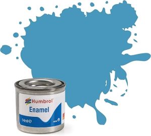 HUMBROL ENAMEL PAINT NO. 89 - MATT MID BLUE