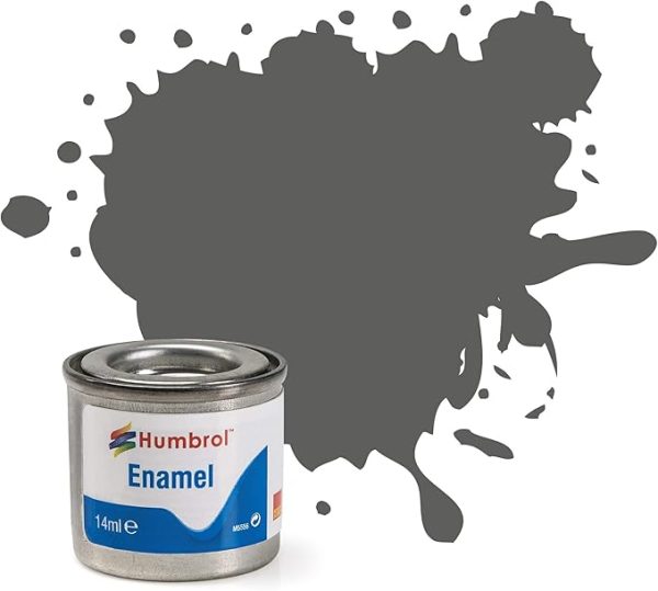 HUMBROL ENAMEL PAINT NO. 31 - MATT SLATE GREY