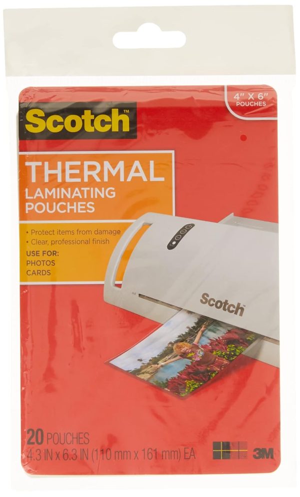 COUNTY LAMINATING POUCHES 20'S