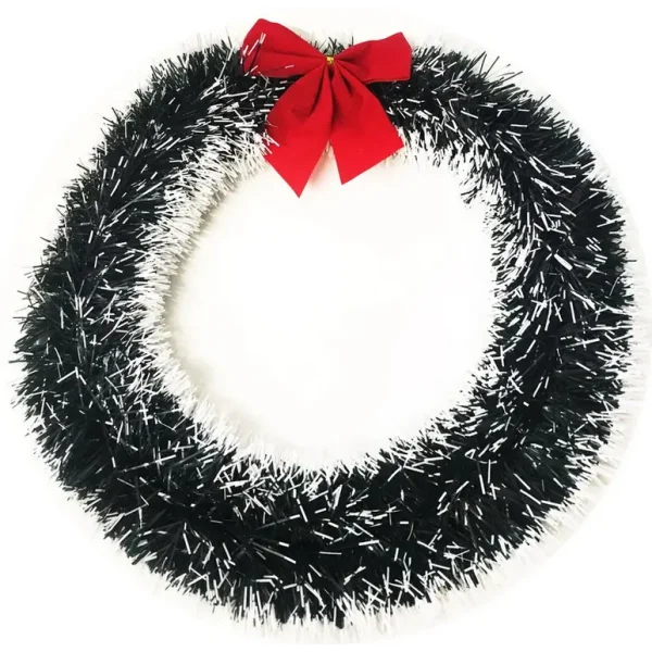 CHRISTMAS WREATH WITH BOW