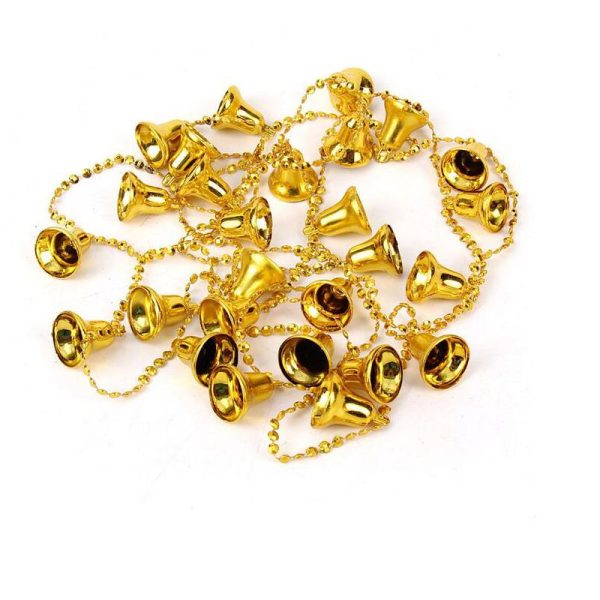 BELL BEAD CHAIN GARLAND GOLD COLOUR ONLY