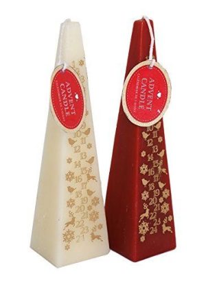 ADVENT PYRAMID CHRISTMAS CANDLE SEND RANDOM