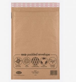 COUNTY KRAFT PADDED ENVELOPE F 220 X 340MM PACK OF 10
