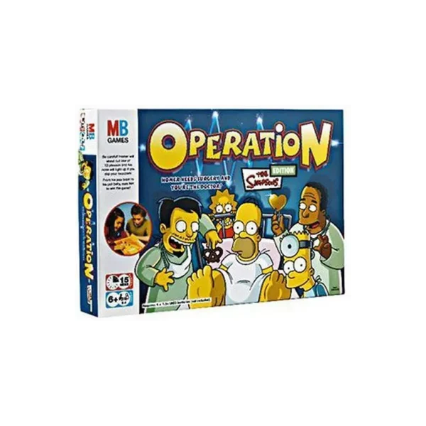 HASBRO MB GAMES SIMPSONS OPERATION