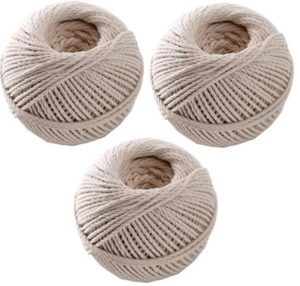 SET OF 3 COTTON TWINE