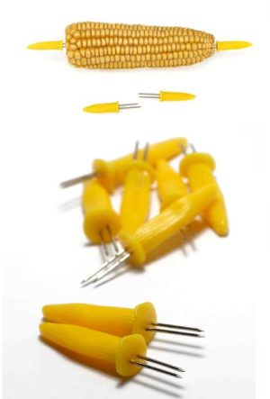 10 CORN SKEWERS YELLOW