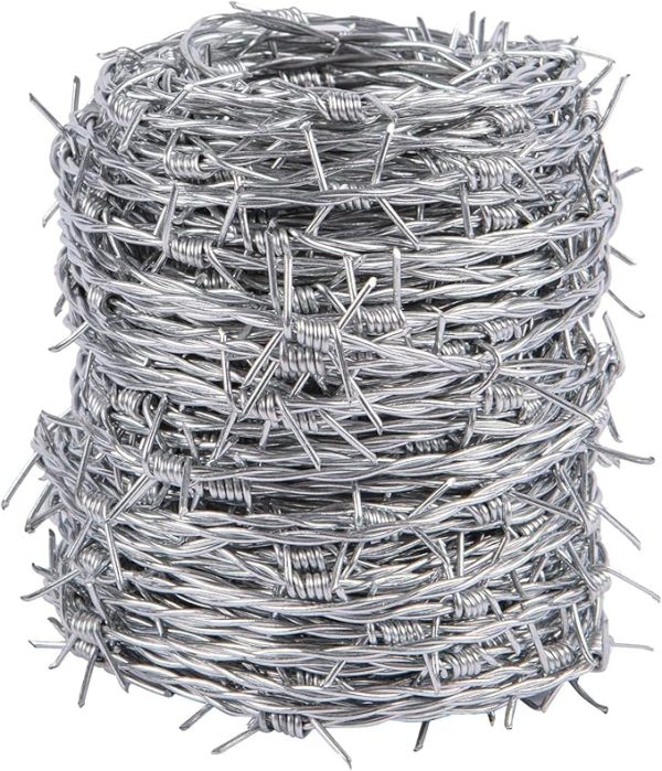 GREEN BLADE GALVANIZED BARBED WIRE IN CARRY TUB 30M X 1.7MM