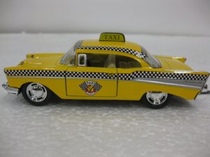 5" CHEVROLET BEL AIR YELLOW TAXI